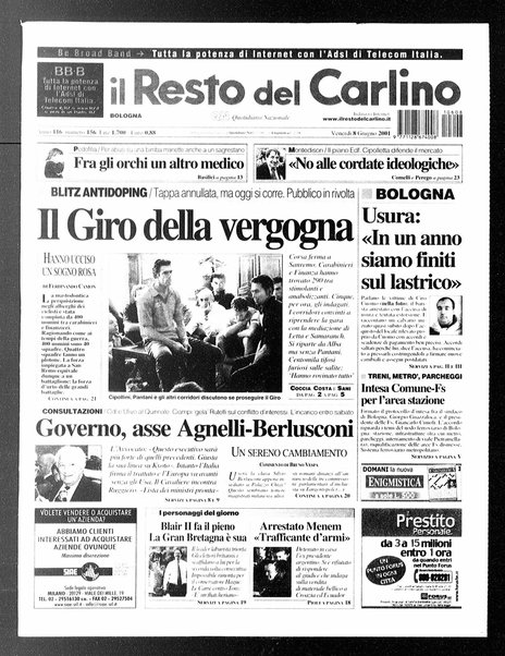 Il Resto del Carlino : giornale dell'Emilia